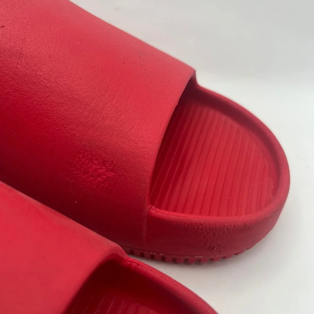 Nike Calm Slide University Red Mens 8 Sandals DX4816-600 Womens 9 comfort